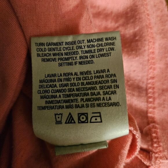 Canyon River Blues Junior Girls’ XL Pink Short Sleeve Vneck T-Shirt Summer - Picture 4 of 5